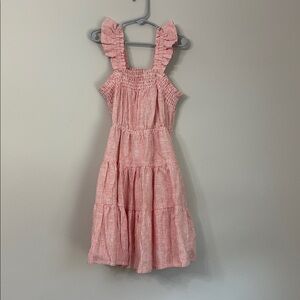 Copper Key- Striped Pink Kids Dress